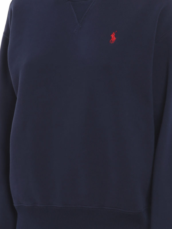 The Best Shops POLO RALPH LAUREN: Sweatshirts & Sweaters - Logo embroidery sweatshirt